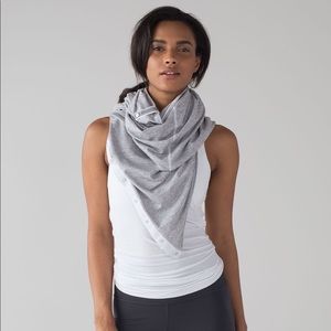 Lululemon striped Vinyasa scarf